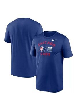 Nike Chicago Cubs London Series Graphic T-Shirt Size 2XL